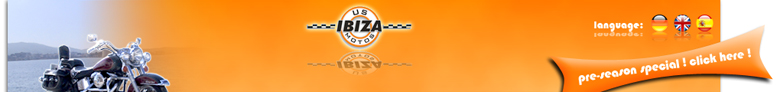 Ibiza Harley Rental Kopfzeile